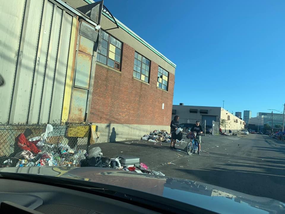 seroxbury's tweet photo. Who is supporting the businesses impacted by Methadone Mile - Mass and Cass? Businesses are sharing they are unable to keep staff due to unsafe and unsanitary conditions. #seroxbury #enoughisenoigh #comfortableforALL #topekastreet #humanitariancrisis https://t.co/5HopteqLEh