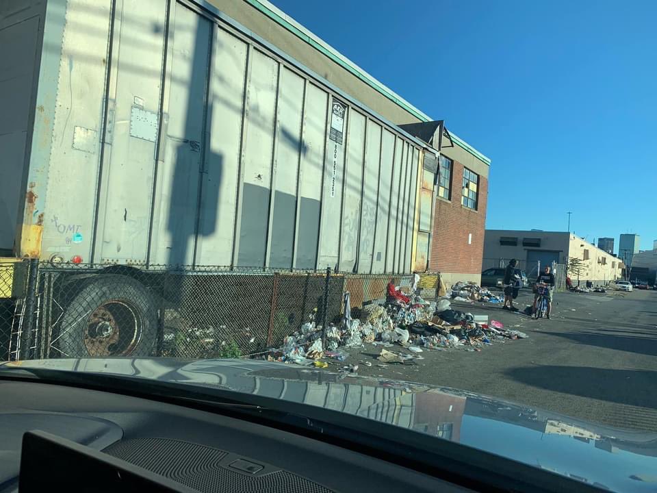 seroxbury's tweet photo. Who is supporting the businesses impacted by Methadone Mile - Mass and Cass? Businesses are sharing they are unable to keep staff due to unsafe and unsanitary conditions. #seroxbury #enoughisenoigh #comfortableforALL #topekastreet #humanitariancrisis https://t.co/5HopteqLEh