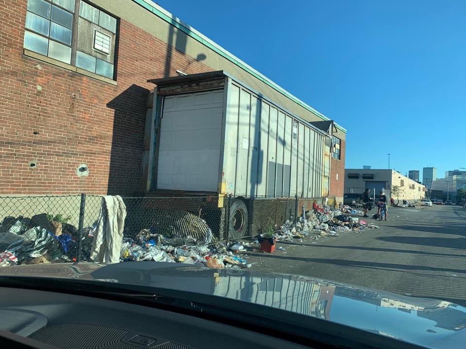 seroxbury's tweet photo. Who is supporting the businesses impacted by Methadone Mile - Mass and Cass? Businesses are sharing they are unable to keep staff due to unsafe and unsanitary conditions. #seroxbury #enoughisenoigh #comfortableforALL #topekastreet #humanitariancrisis https://t.co/5HopteqLEh