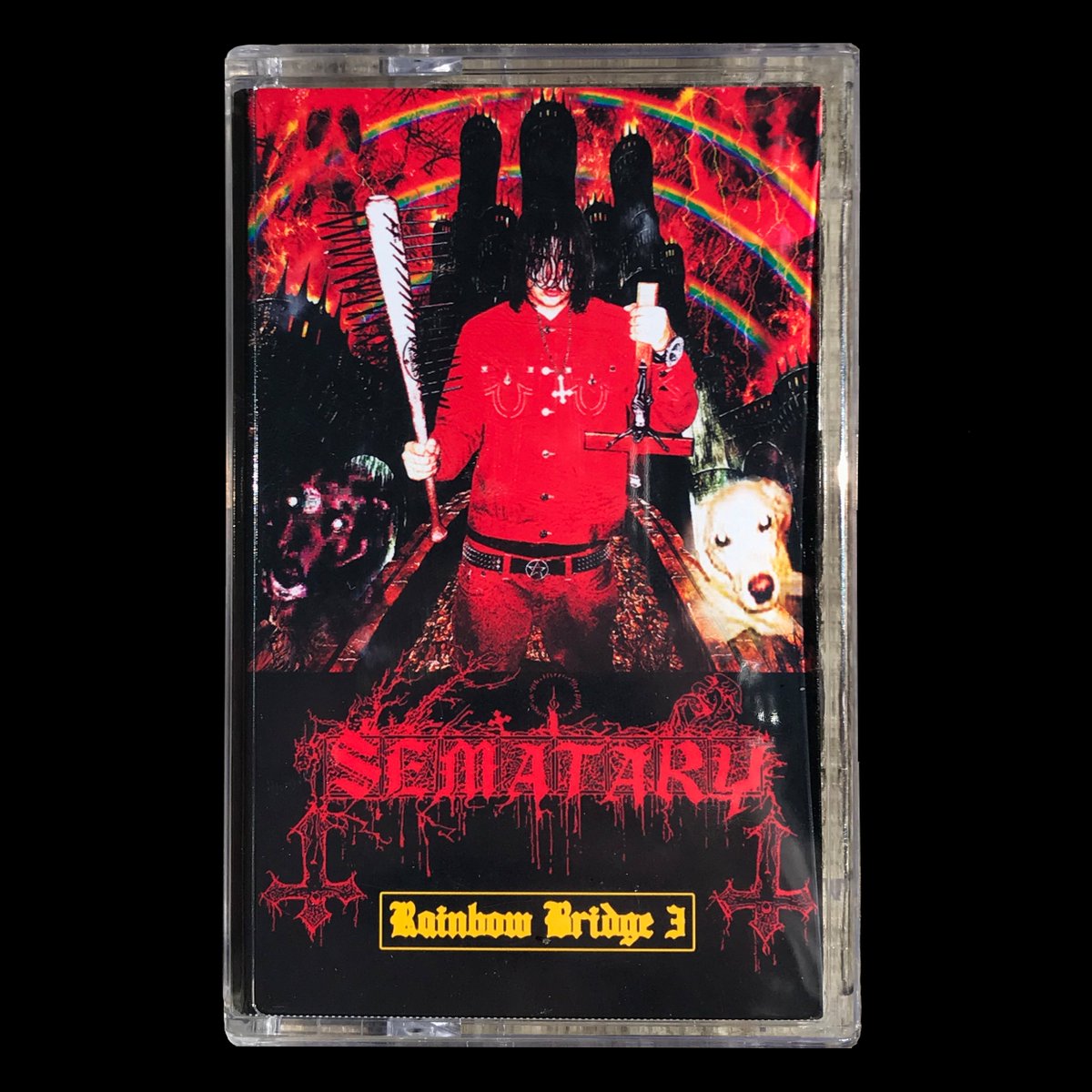 SEMATARYGRAVEMN's tweet photo. Rainbow Bridge 3 Limited CD &amp; Tape Restock💿📼🌈 
HANDCRAFTED BY @Angelrivrss *DROPPING FRIDAY 12PM PST* 🌞🌞🌞👹👹https://t.co/4qCNZ5pmmB https://t.co/UIk2xk1ubb