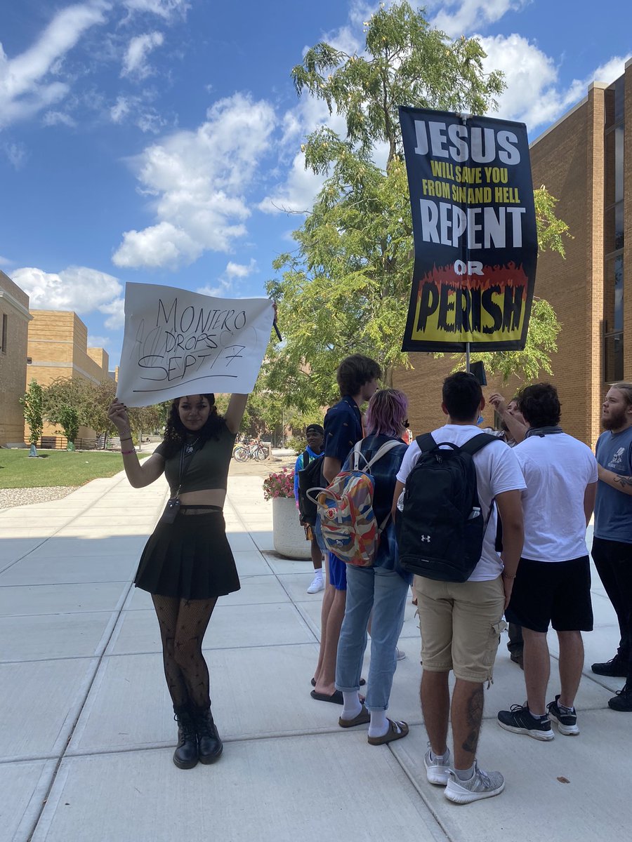brennatration's tweet photo. had 2 do some preaching of my own today ‼️🙏 #MONTERO @LilNasX https://t.co/6q75e1cqJ0