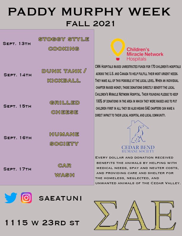 Northern Iowa ΣAE tweet media