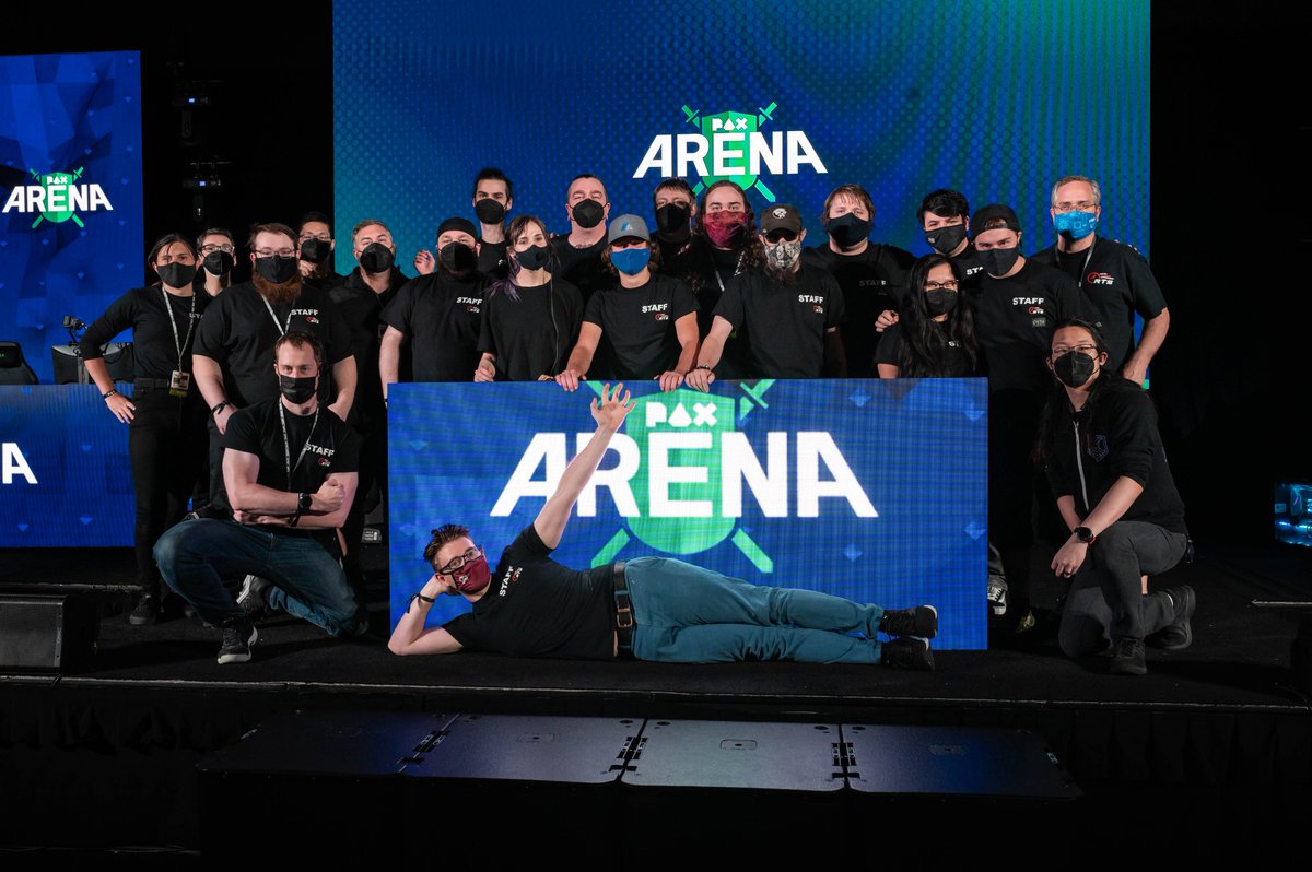 It was awesome getting to work with this crew! I love you all! Hope we can do this again in the near future. <a href="/PAXArena/">PAX Arena</a>