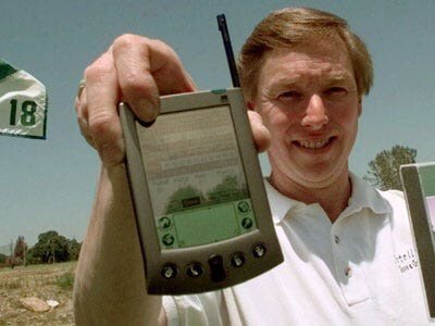 Palm’s valuation soared to $53 billion when it went public 21 years ago.

It was worth more than Apple and Amazon combined.