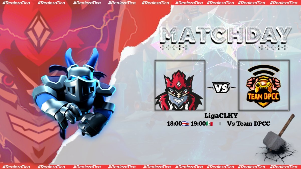 #ClashRoyale I To Day

🏆| <a href="/Liga_ClkyAce/">LigaCLKY</a>
📌| Jornada 1
🆚️| <a href="/DpccTeam/">Team DPCC</a>
⏰| 18:00🇨🇷 19:00🇲🇽

#RealezaTica👑