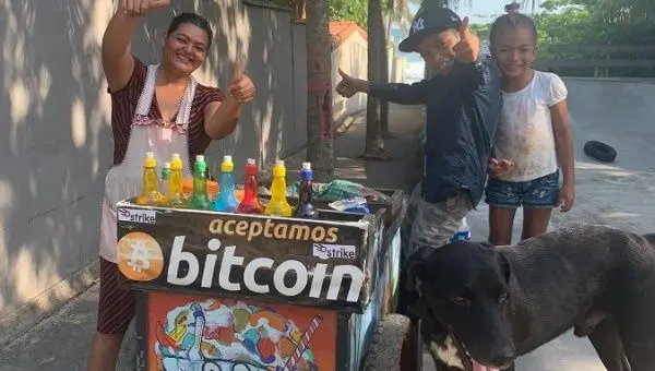 Seeing McD's and Starbucks accept #bitcoin is cool, but seeing the locals accept it is cooler