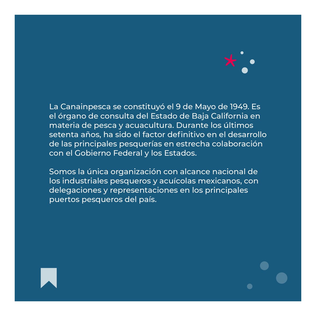 Comepesca's tweet photo. Conoce CANAINPESCA, una de las organizaciones asociadas a #COMEPESCA 🎣 
Captura, cultivan, procesan y comercializan más de 220 mil toneladas de pescados y mariscos al año, generando al rededor de 2,500 empleos directos y 12,000 indirectos. 👨🏽‍💼 👩🏽‍💼 https://t.co/iaOpcmYJZ2