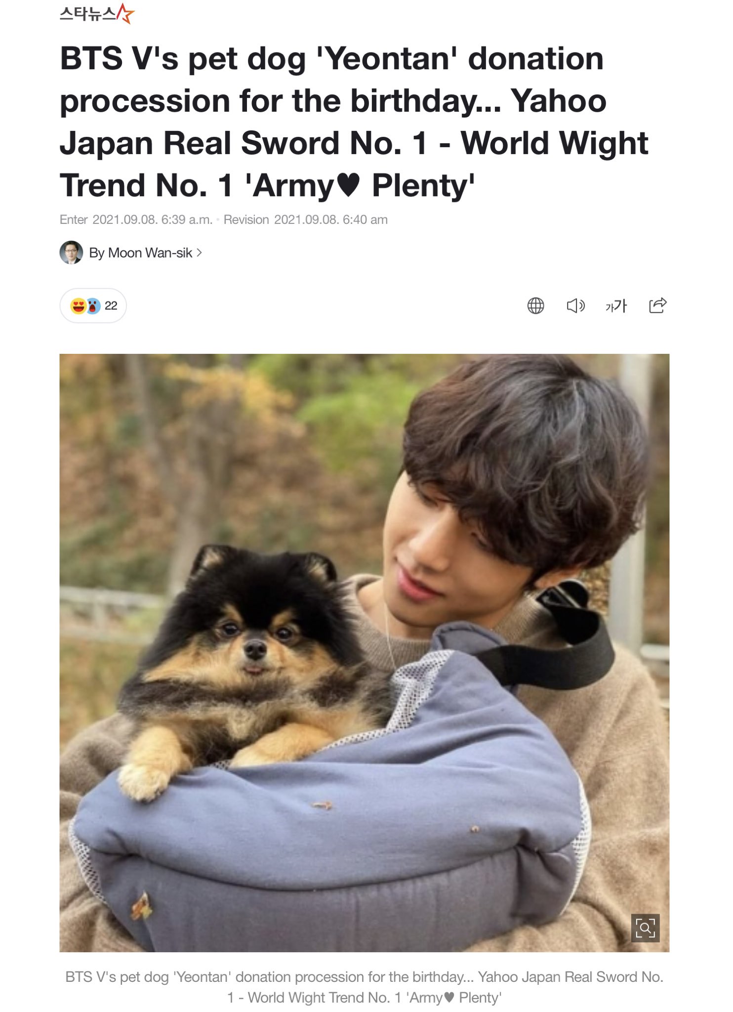 What Is Bts V Dog Name what-is-bts-v-dog-name
