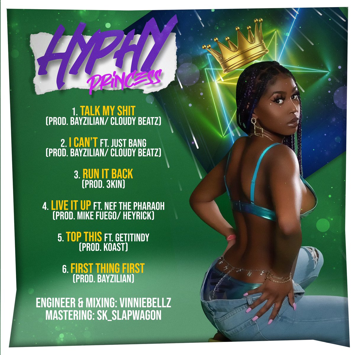BthaReason's tweet photo. #HyphyPrincess EP dropping 09/24 ๐๐ค๐พ
.
Official debut project coming soon ๐ itโs time to turn it up a notch ๐ฅต
.
6 songs, 3 features, 3 solos, 4 videos (so far) ๐คง๐
.
- SHARE & REPOST- https://t.co/5J7C6aJeHJ