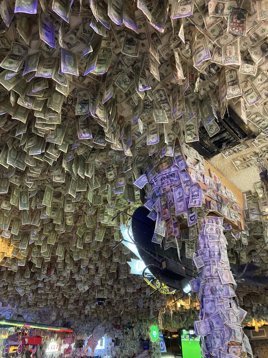 amlocks's tweet image. Imagine a currency so debased that people would just pin it to a ceiling. Would not happen with BTC!