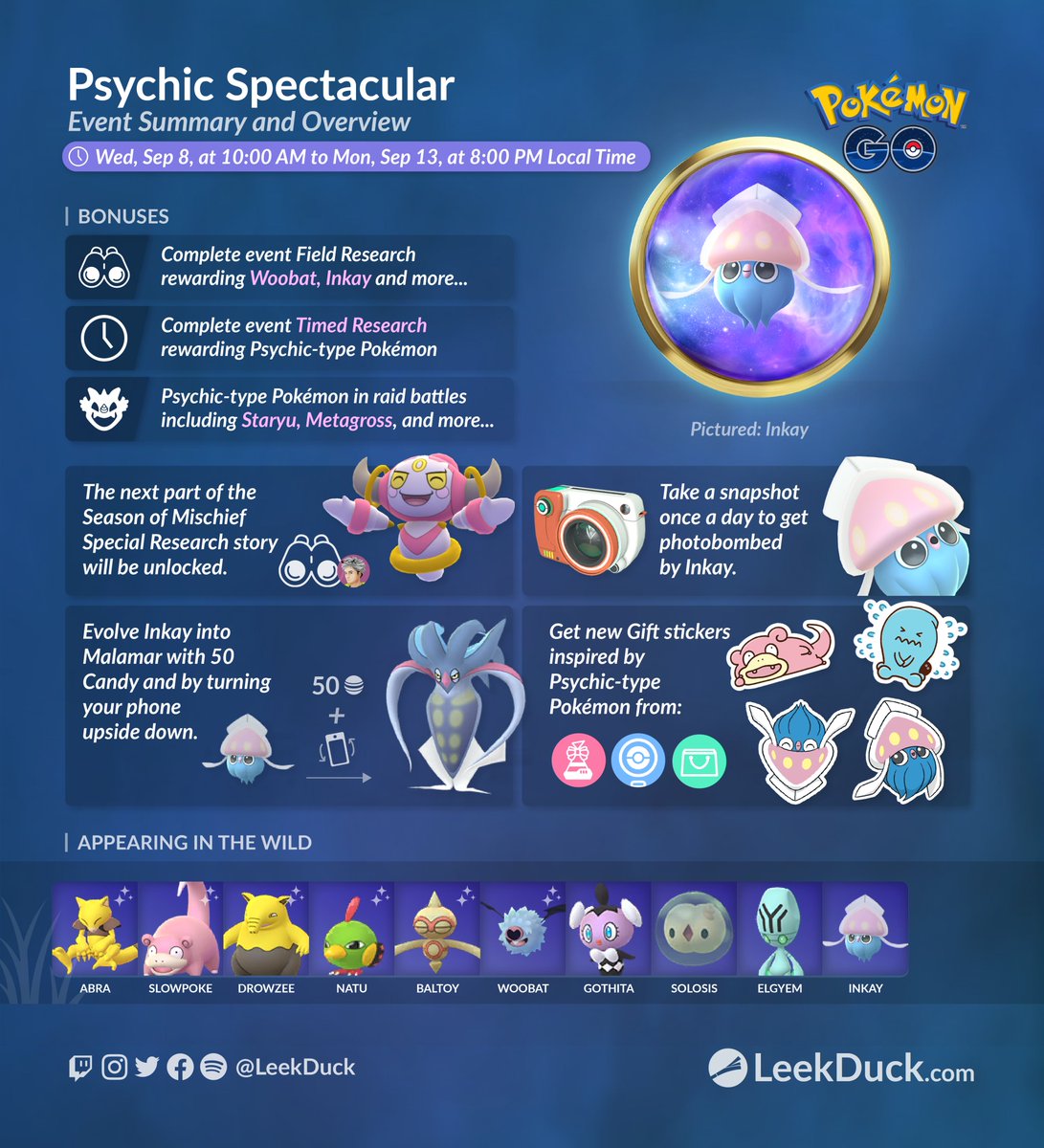 Leek Duck - Pokémon BD & SP Event - Part 1 - Pokémon Brilliant Diamond -  Event-exclusive Field Research Full Details