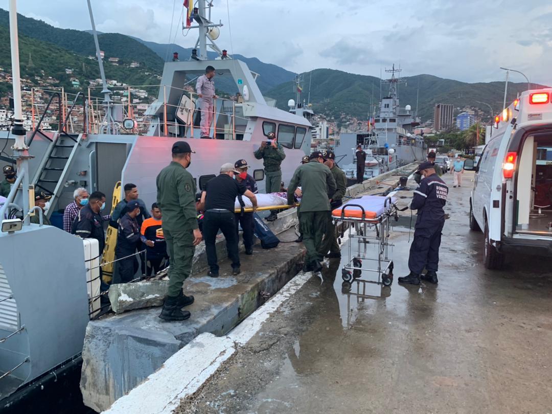 inea_venezuela's tweet photo. #7Sep #AVANCE Caso SAR 024

Con el apoyo de @AB_Guardacostas, @capiptolaguaira y los Bomberos Marinos fueron trasladadas, atendidas con primeros auxilios e ingresadas al Periférico de Pariata en La Guaira las personas encontradas en alta mar este martes.

#LaTortuga #Higuerote https://t.co/R4DVBHYP8L