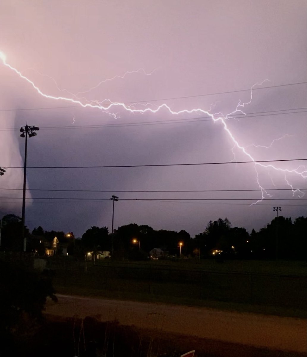 #ONStorm Just finished going over Port Hope, Ontario