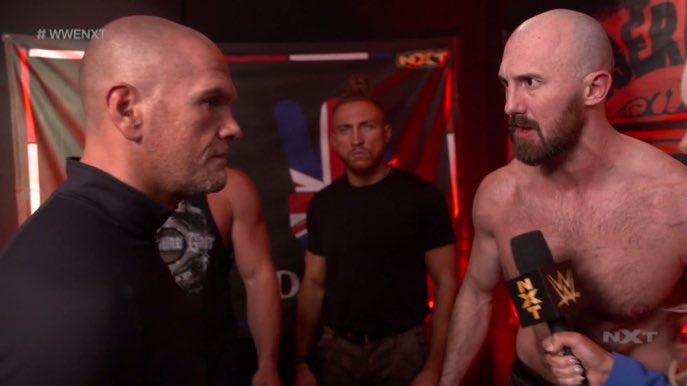 UnmatchedWWE's tweet photo. @/ONEYLORCAN &amp; @/strongstylebrit don't want to just win the #WWENXT  #TagTeamTitles tonight. 

They want to END MSK. 

@BonafideProdigy @PrinceOfWarfare @BitterEndYxB @KingOfShrug @TheBotherCauser @BotherCaused https://t.co/y1qeDZnpQl