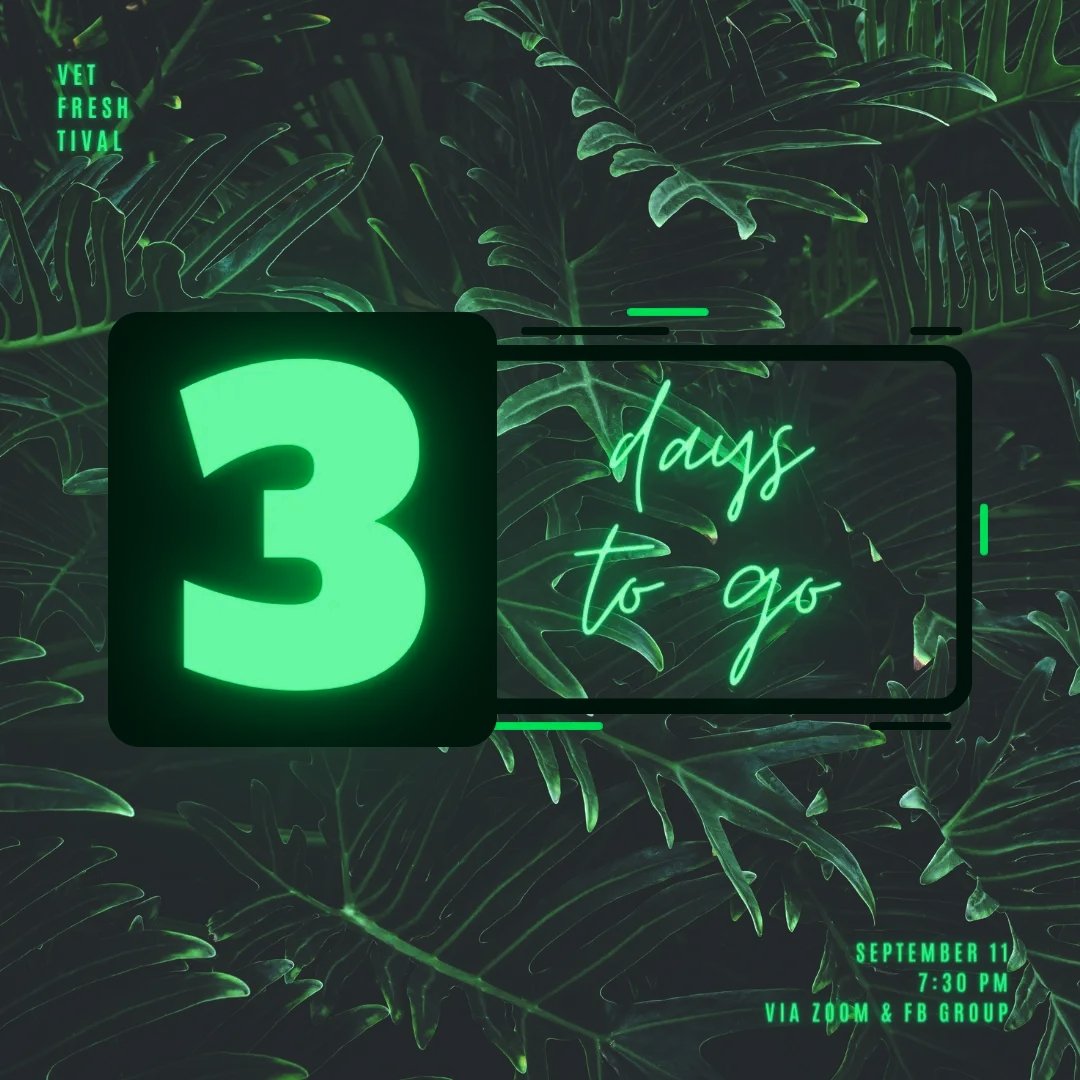 cvmsco's tweet photo. It's a jungle out there and you're going to have a wild time! 3 days before our Vet Freshtival: Annual Kiat sa Online 🐾 #VetFreshtival2021 https://t.co/bR0pMPpj3f