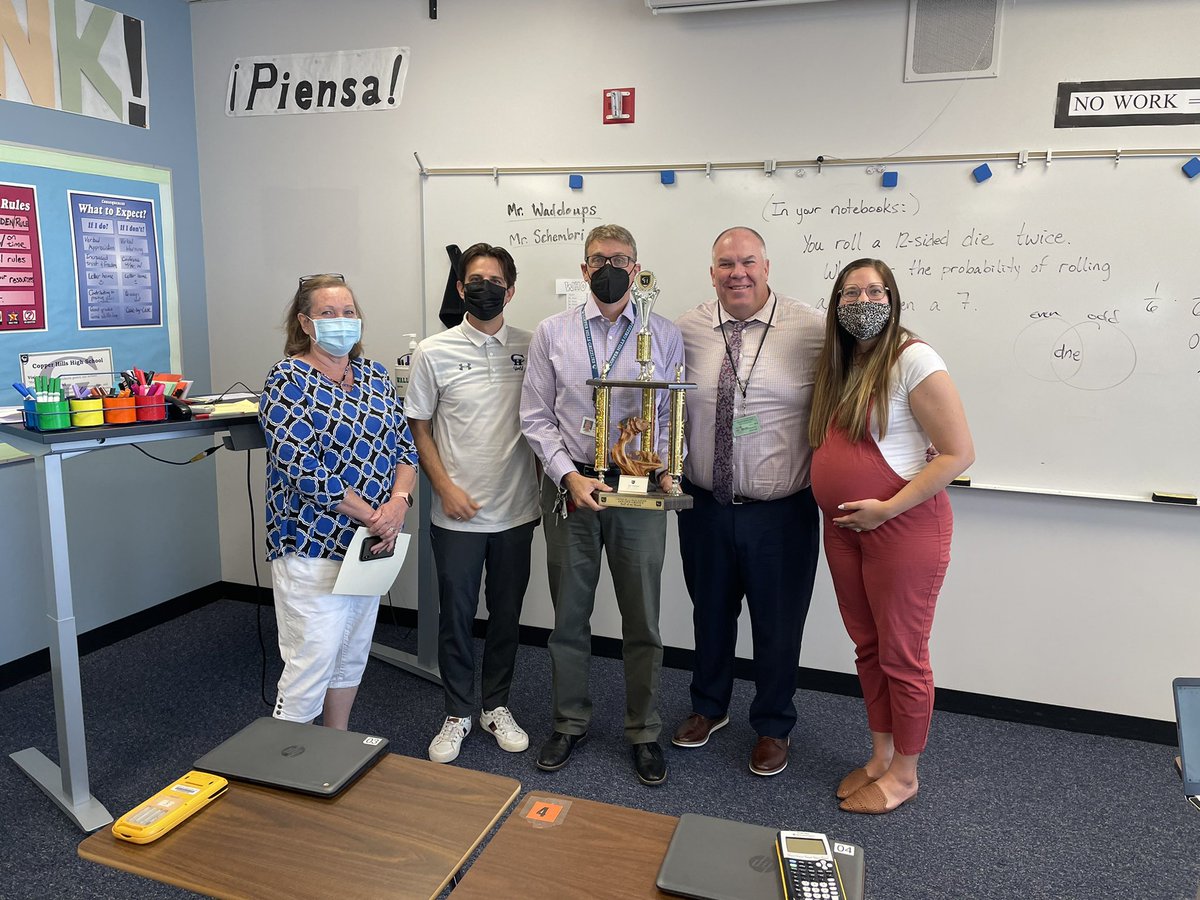 CONGRATS to Mr. Ryan Waddoups, Teacher and Mrs. Shelley Nudd, Testing Coordinator for being selected as this months Golden Grizzlies! Thanks for the amazing work you do for the CHHS family! ❤️🎉