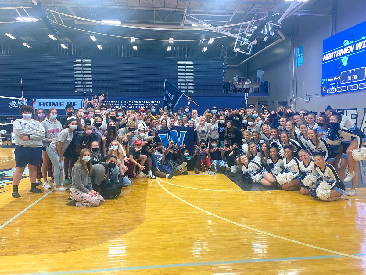 Oak Park High School (@northmen_ophs) on Twitter photo Big win for <a href="/Northmen_VB/">Oak Park Volleyball</a> tonight! Thanks to the best student section in the land for showing out tonight!! #ForTheFamily Big win for <a href="/Northmen_VB/">Oak Park Volleyball</a> tonight! Thanks to the best student section in the land for showing out tonight!! #ForTheFamily