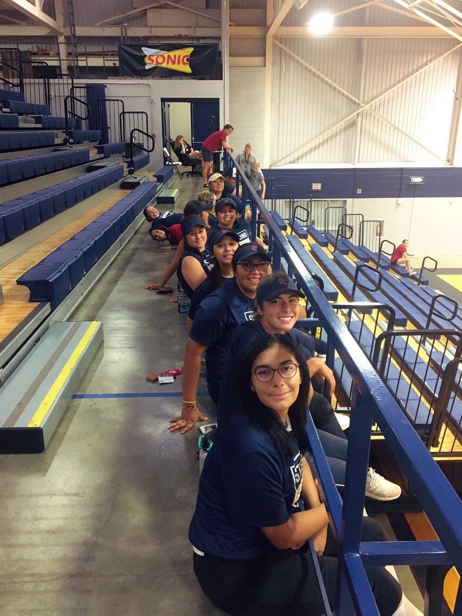 Warriors supporting Warriors! ⚔️🏐 Let’s go <a href="/SCWarriorVB/">Sterling College Volleyball</a> !!! #SwordsUp