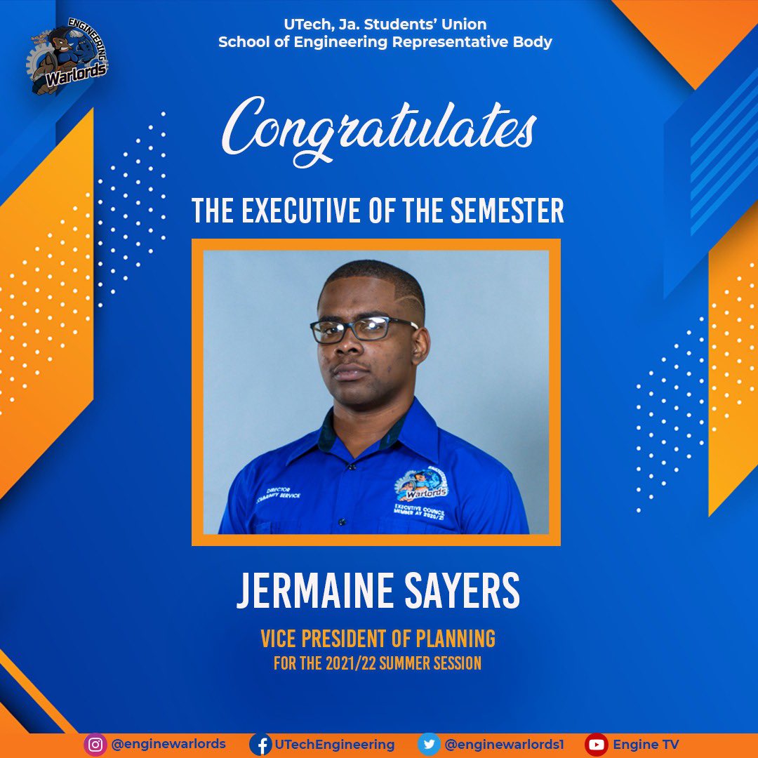 enginewarlords1's tweet photo. We would like to congratulate and commend our executive and directors of the Semester for the summer session ๐๐ฝ๐. Thank you for your continued hard work and dedication towards the development and strengthening of The School of Engineering๐๐ฝ. Well done Warlordsโผ๏ธ #repdibest https://t.co/zpNSajTjpT