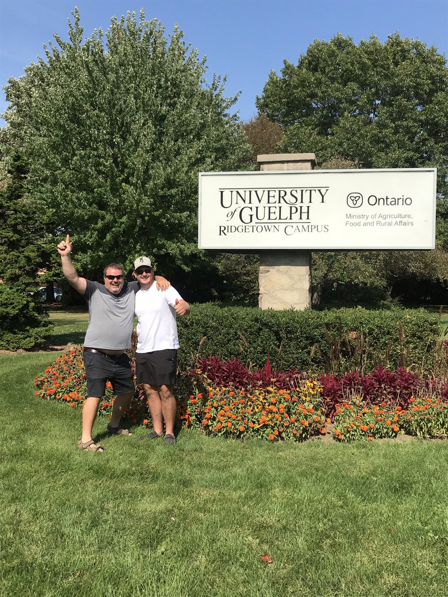 Wow! Back here again after 26 years. Have great time Trev.#ridgetowncampus