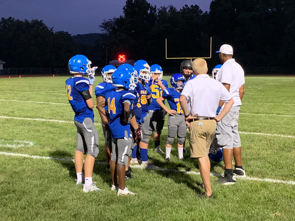 MattCrowe0331's tweet photo. Carson Twellman seals the deal with a late pick. WCMS beats the Louisiana Bulldogs 18-12!! @WCR2info #wildcatstrong https://t.co/AvdgctyGQM