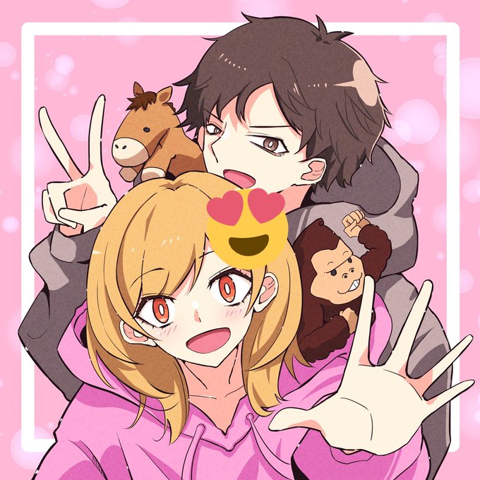 ペア画のtwitterイラスト検索結果 古い順