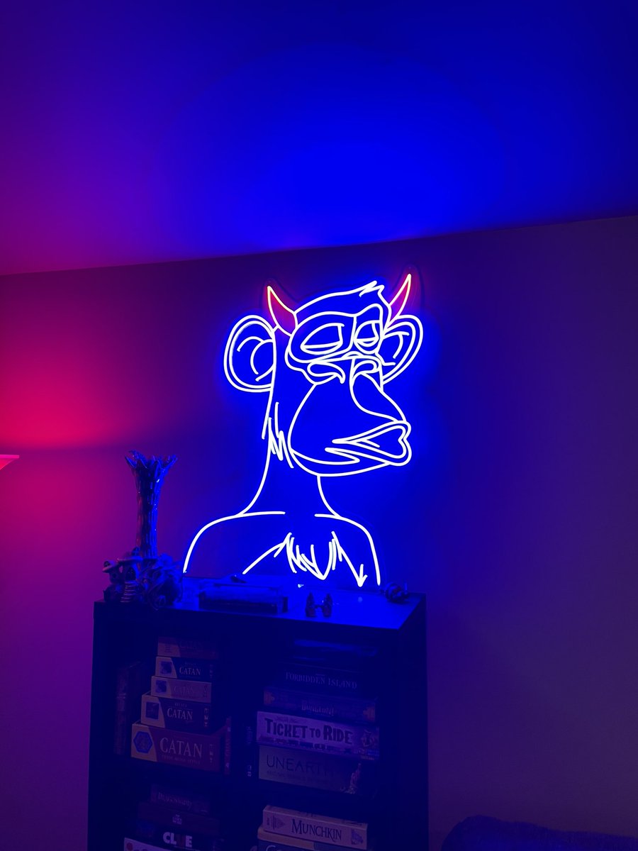 TenaciousTek's tweet photo. I mean…

@NeonApesYC truly knocked it out of the park on this one, right?! 🥵😈🦍 https://t.co/aNExPFvG4U