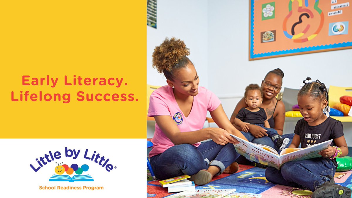 LBLreaders's tweet photo. One of the most crucial determinants of a child's success is their ability to read. That is why our goal is to improve early literacy. In celebration of #NationalLiteracyMonth, please consider donating to the Little by Little Program https://t.co/AgtWTWB7At https://t.co/TCuh5I77zo