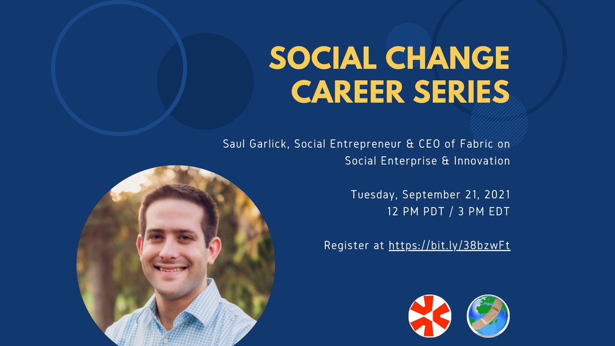 BeyondGoodIdeas's tweet photo. 📣💻 Join us in 2 weeks for our next #SocialChange Career Series! We’ll speak with #socialentrepreneur @saulgarlick about #socialinnovation &amp; #socialenterprise and hear his advice for those in the #socialsector. Register today ➡️ https://t.co/GtmwLNaKV4. https://t.co/kMu8Bv6RLl