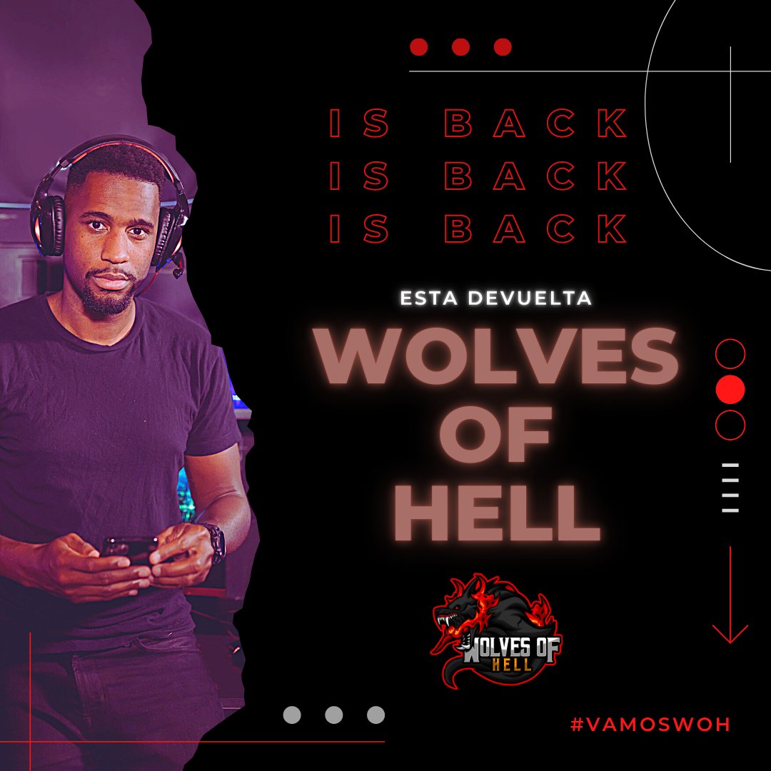 wolves_hell's tweet photo. 🇲🇽!ES OFICIAL¡ WolvesOfHell reanuda sus actividades a partir de hoy después de mucha espera y con nueva imagen en todas nuestras redes sociales, también damos el aviso de la nueva versión de nuestra pagina web🐺
https://t.co/D0jgQEPsPO
#esport #gamer #mexico https://t.co/ONHXPFR6hn