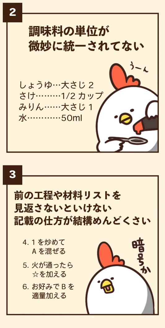 あるあるすぎる！料理のレシピにありがちなことを7つ紹介したツイートが話題に！