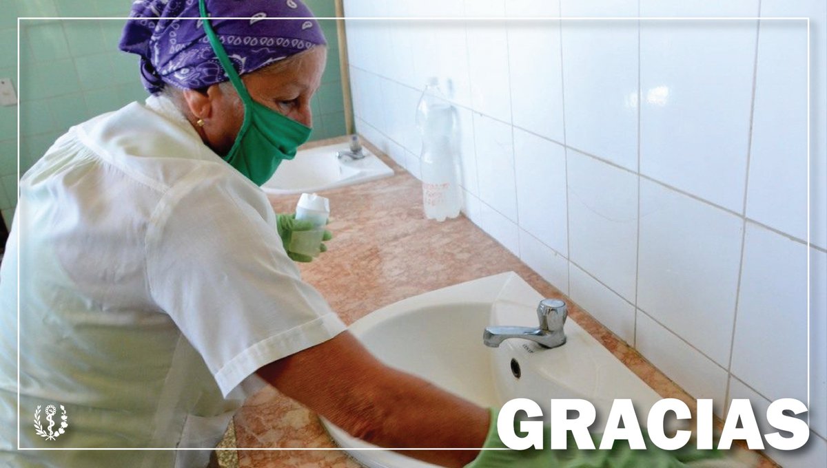 El aporte de cada uno de los #HéroesDeLaSalud es vital en la lucha que libra nuestro país contra una letal pandemia. Gracias a todos los que a Cuba, le ponen corazón. 

#CubaPorLaVida