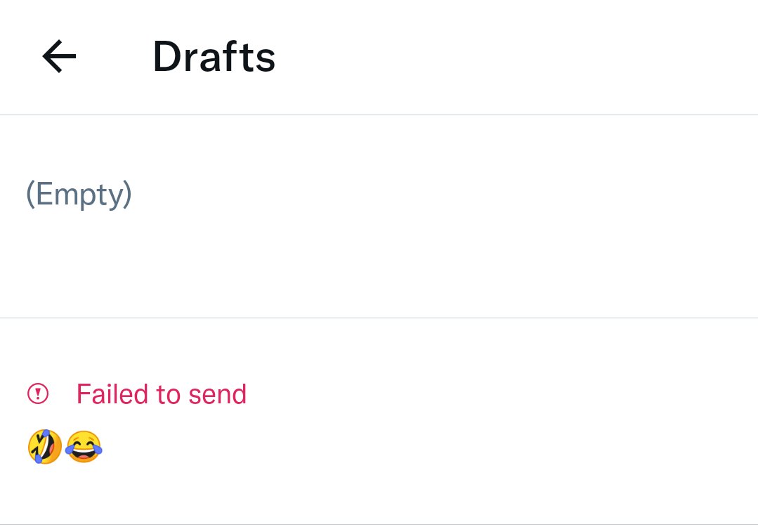 emptyrantshere's tweet photo. Just checked my drafts and this is what the caption twitter gave to my 1st draft of a photo without any caption!!.."Empty" 😒🚶♀
#Sheii 😐 https://t.co/8AhQNlk1r1