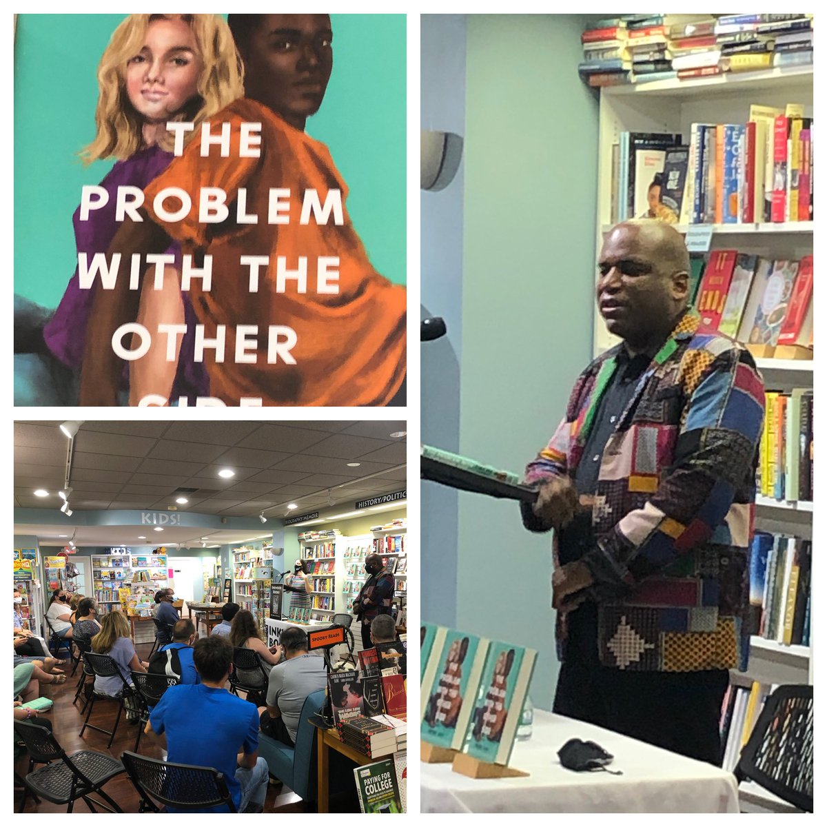 Proud to honor my friend and colleague <a href="/KwameIvery/">Kwame Ivery</a> at his book signing! Give it a read and review! <a href="/Inkwoodnj/">InkwoodNJ</a> #tatemtweets #collsedu