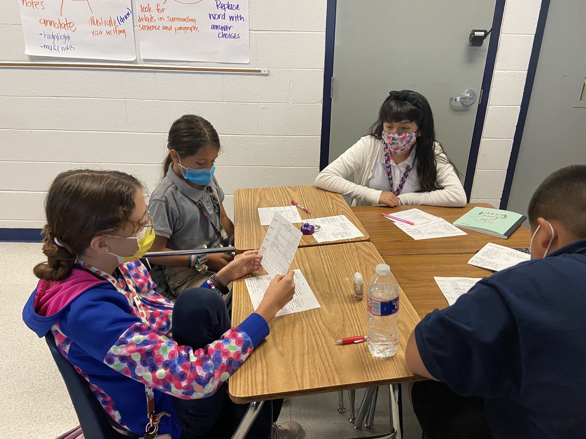 Miss G (@hi_miss_g) on Twitter photo β
Readers working together analyzing the plot elements in βElevenβ
β
Writing a summary and sharing their responses with their group
π Happy teachers <a href="/MCordero_CMS/">Melissa Cordero</a> <a href="/JEstrada_CMS/">Jessica Estrada</a> @WClarke_MS <a href="/KGutierrez_CMS/">Kat Gutierrez_CMS</a> β
Readers working together analyzing the plot elements in βElevenβ
β
Writing a summary and sharing their responses with their group
π Happy teachers <a href="/MCordero_CMS/">Melissa Cordero</a> <a href="/JEstrada_CMS/">Jessica Estrada</a> @WClarke_MS <a href="/KGutierrez_CMS/">Kat Gutierrez_CMS</a>