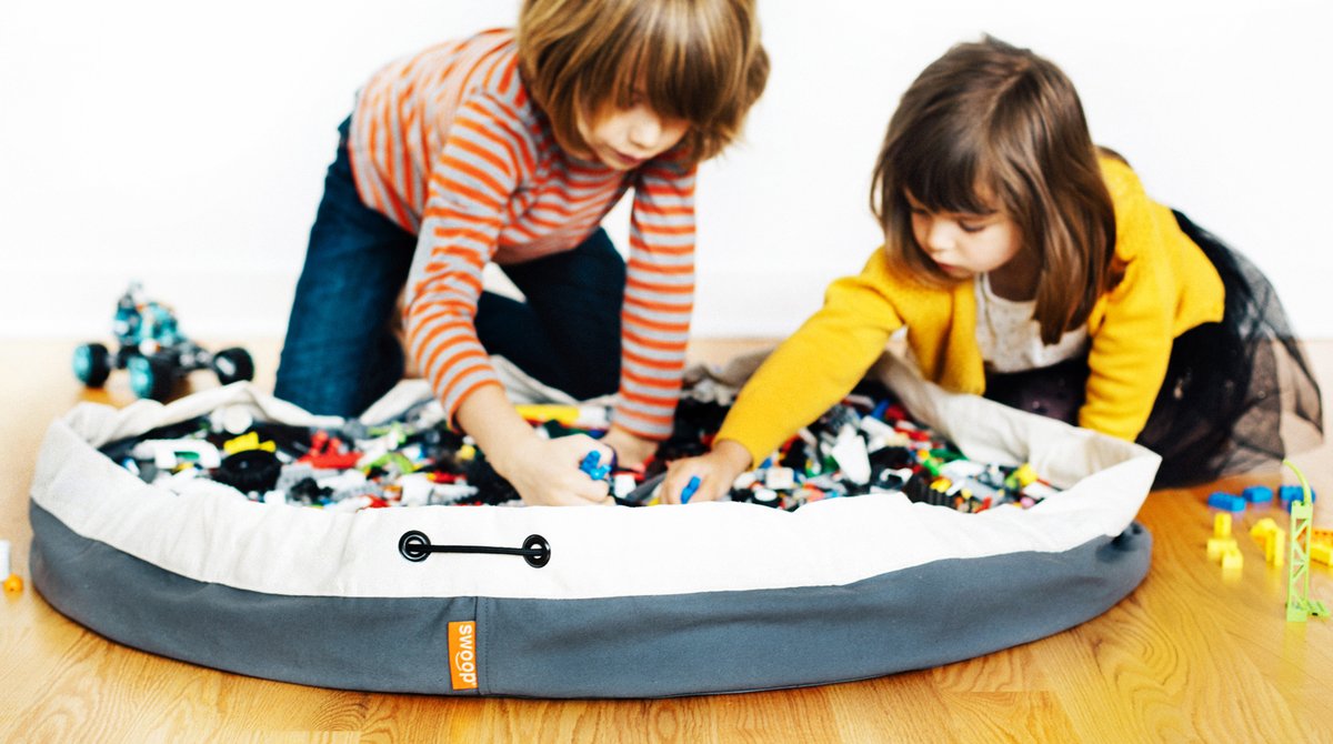 Simple LEGO Cleanup!  Toy storage bags, Lego storage bag, Swoop bags