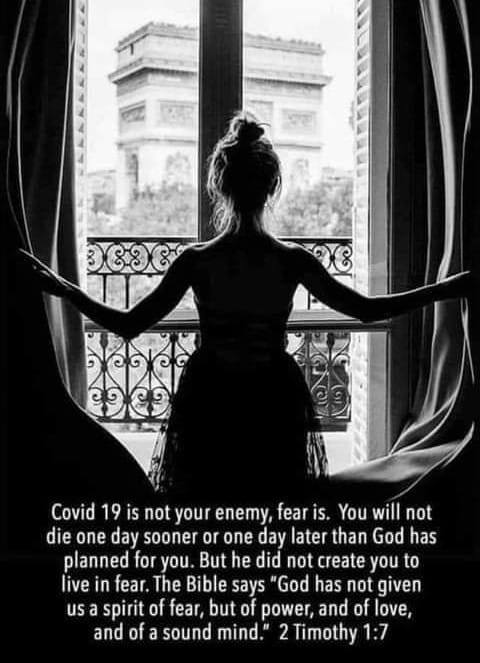 mybrutton's tweet photo. "God has not given us a spirit of fear, but of power, and of love, and a sound mind." - 2 Timothy 1:7 https://t.co/RePKDQka7l