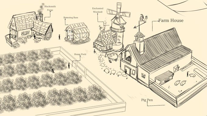 Rough first sketch by @ESHONTEE_ 👀