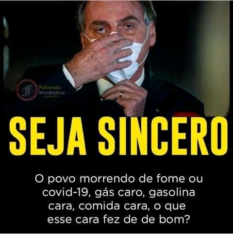 seja bem sincero