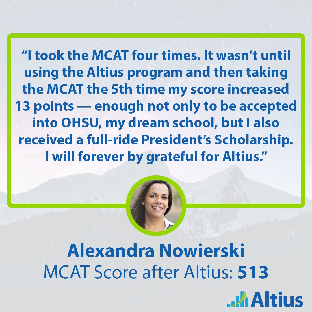 Save yourself time and money by preparing with Altius. #testimonialtuesday