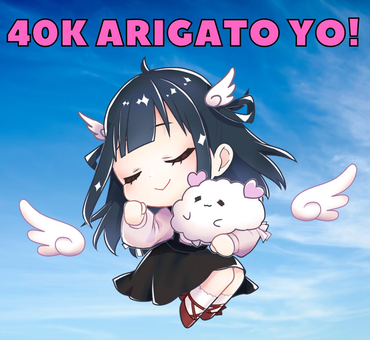NeneAmanoVTuber's tweet photo. 🤍THANK YOU FOR 40K SUBS! 🤍
Thank you for giving me the wings to go even higher. 
I love making memories with you all, and can't wait to make even more! This tenshi will do her best to make a fun, and comfy stream for you all to watch.

BIG TENSHI LOVE #VTuber https://t.co/mWm44SJ6Ar