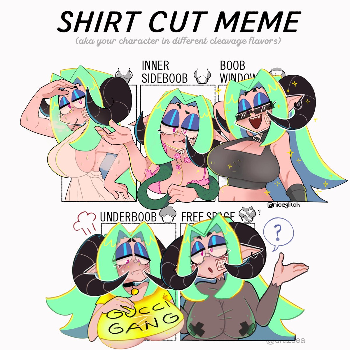old ass meme but managed to finish it #shirtcutmeme 