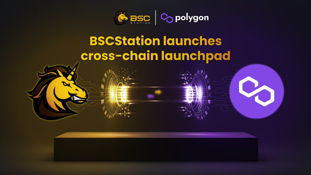 BSCS_Global's tweet image. 👏👏👏 Dear community, BSCStation have successfully built a cross-chain bridge between Binance Smart Chain and Polygon, allowing Polygon-based projects to launch on BSCStation Launchpad!
ℹ See more at: bscstation.medium.com/bscstation-bui…