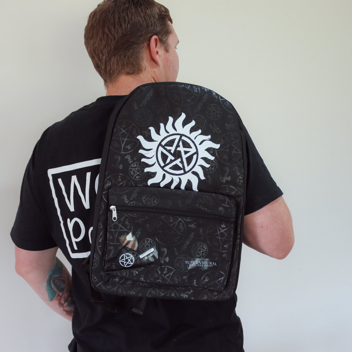 ShowbagLand's tweet photo. So get this… we’ve brought together all the coolest Winchester brother approved merch into one Supernatural Showbag. It’s incredible value and full of official Supernatural goodies.
​
​Are you team Dean or Sam?
​
​📷: @fancypantsfam https://t.co/FF9nhoV0Ji