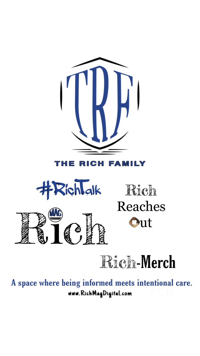 RichMagDigital's tweet photo. It doesn’t get much richer than this. 

#RichMag
#RichTalk
#RichReachesOut
#RichFam https://t.co/PasHKhvZBI
