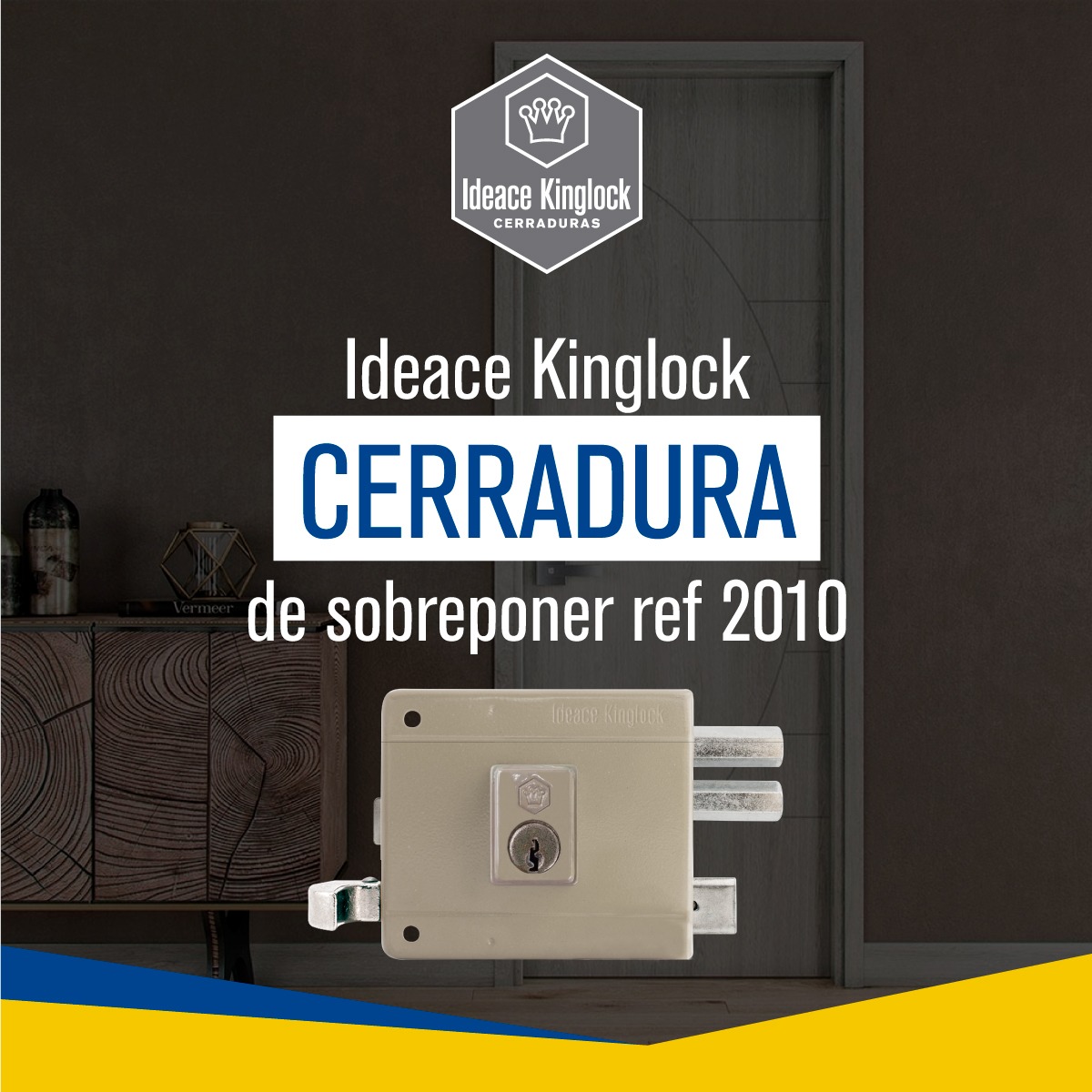 Cerradura de Sobreponer 864, Ideace