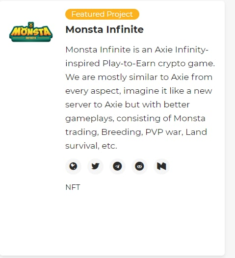 Monsta_Infinite's tweet photo. Thank you @bsc_daily (A.K.A Crypto Daily) for featuring us on their website! 
https://t.co/62CxqMrSdN

@PlayToEarnGames
@NFTDaily https://t.co/RUBNTdfF6D