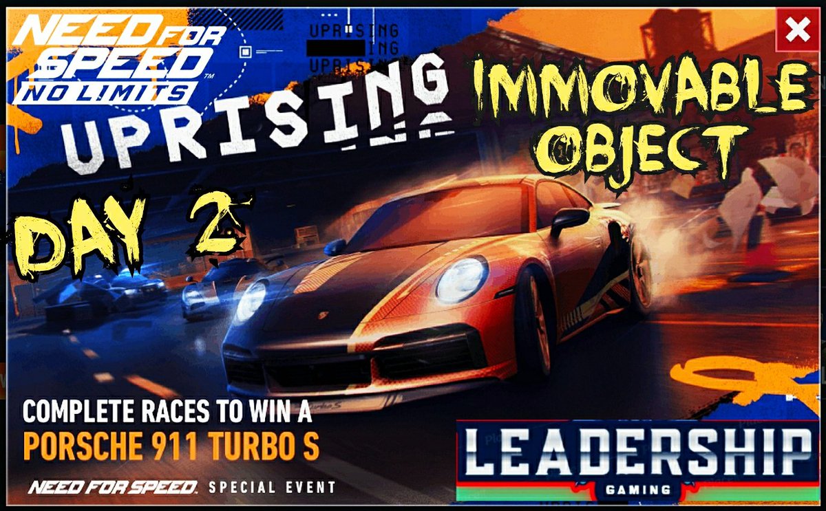 LeadershipGami1's tweet photo. Day 2 Immovable Object, Nfs Uprising Update
Available Now. .
https://t.co/DsQDIWwQV9 https://t.co/FMsQuEB0So