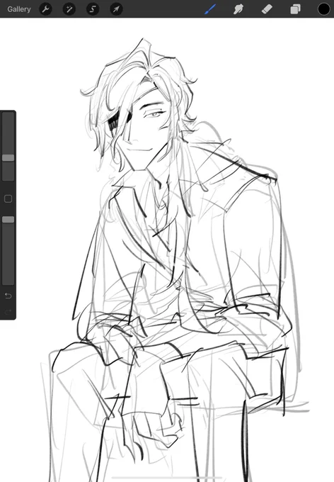 quick kaeya doodle 