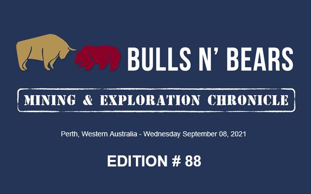 BullsNBearsWA's tweet photo. Bulls N' Bears Chronicle #88 has been unearthed!
Read it here – https://t.co/xj23FzbI4k
Subscribe to get it emailed directly to your inbox.
Bulls N' Bears | Public Companies - https://t.co/wSePtRWFqr
#MiningNews #ASXNews #BullsNBearsWA #TheWestAustralian #BullsNBearsChronicle https://t.co/OFLgFEIaXw